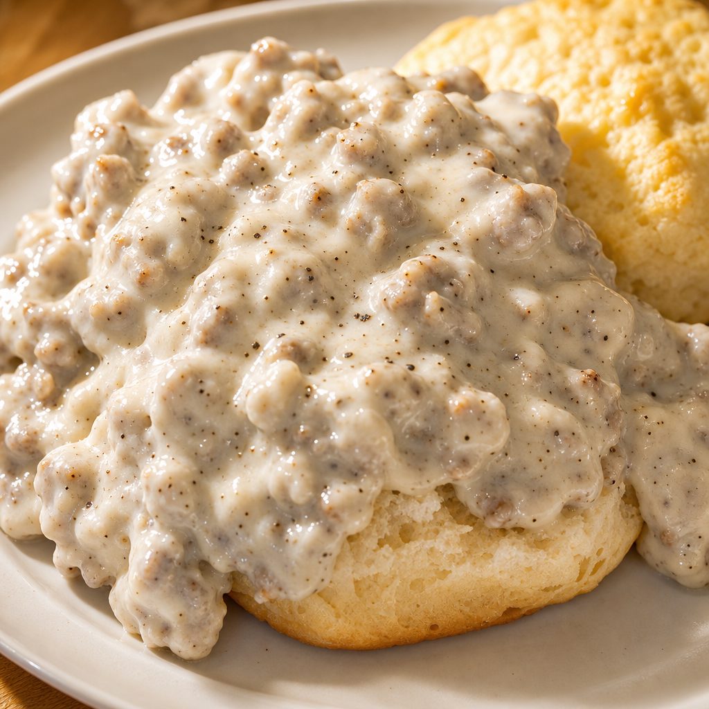 Biscuits and Gravy.